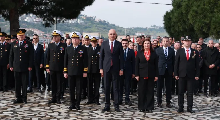 18 MART ANMA PROGRAMI ÇELENK TÖRENİ İLE BAŞLADI