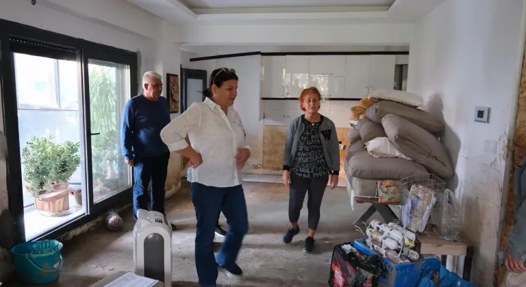 BAŞKAN FIÇI, YENİ FOÇA'DA İNCELEMELERDE BULUNDU