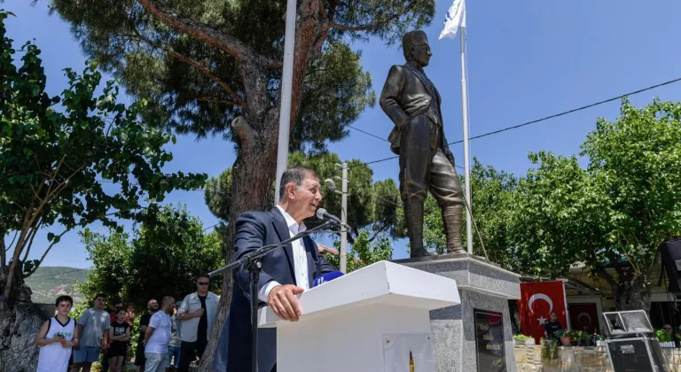 BÜYÜKŞEHİR'DEN FOÇA YENİKÖY'DE ANLAMLI AÇILIŞ
