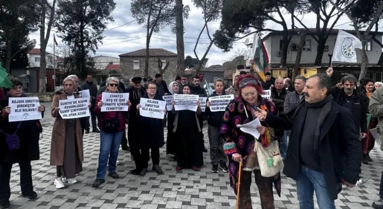 FOÇA'DA RAJOVA PROTESTOSU