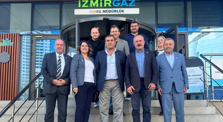 FOÇA MUHTARLARI İZMİRGAZ'DAN OLUMLU CEVAPLA DÖNDÜ