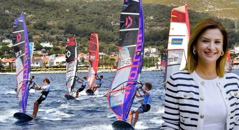 WİNDSURF SLALOM LİGİ FOÇA'DA START ALDI